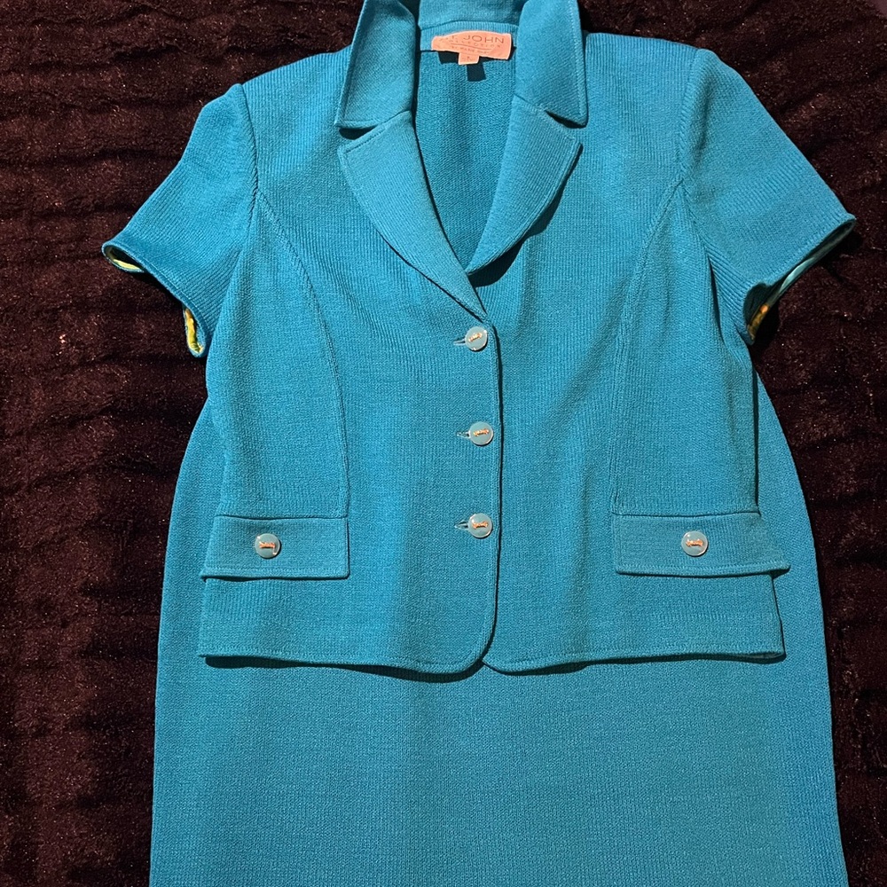 Vintage St John skirt knit set